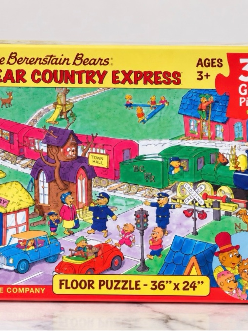 NEW Sealed The Berenstain Bears Bear Country Express Floor Puzzle - Multi-Color